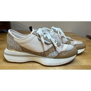 MICHAEL‎ Michael Kors Women's Flynn Sporty Lace-Up Trainer Running Sneakers